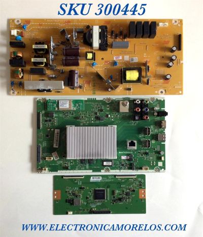 KIT DE TARJETAS PARA TV PHILIPS MAIN AA781UH / AA781-MMA / BAA7UG0401 2 / FUENTE AA781-MPW / BAA78ZF0102 1 / T-CON 6871L-4716A / 6870C-0548A / 4716A / MODELO 65PFL5602/F7